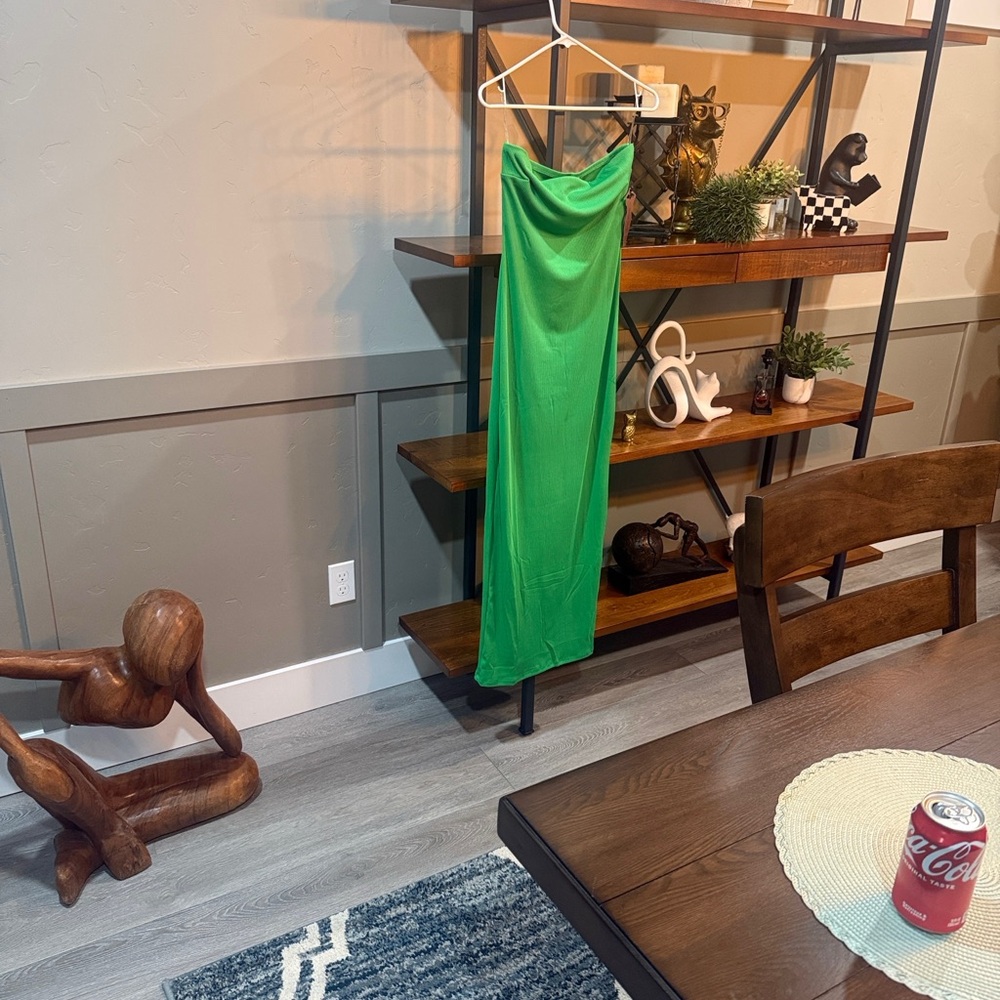 Haute Monde Bright Green Top